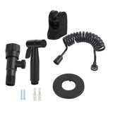 G1/2 Stainless Steel Thread Bidet Sprayer Set for Bathroom Toilet Black B Style V1294-YM0901-3112200110011