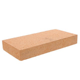 Fireproof High Temperature Fire Brick in Light Brown Clay for Wood Burners, Kilns, and Applications V1369-AZ3-W-14268