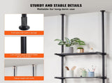 Over the Toilet Storage 4-Tier Bathroom Shelf Rack Space Saver Organizer V952-ZLGSGMTCWJ4CO9UA1V0