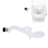 G1/2in Thread Toilet Bidet Seat Attachment Cold Water Spray Double Nozzle Non Electric Sprayer V1294-YM0901-3112200118511