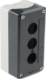Schneider Electric XALD222 Plastic Harmony XALD Empty Control Station with 3 Openings for 3 Push V1202-V1-SCDXALD03