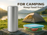 2Pack Ice Packs for Lunch Boxes Ice Pack for Cooler Reusable Stainless Steel Ice Packs for Coolers, V1107-133-99805-SLR-2PACK