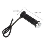 SWETRACE 1 Pair Heated Motorcycle Handlebars 14.00X9.30X4.00cm Rubber Plastic for Cold Weather V1189-LWWAL-20260327-03701