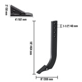 Box Blade Shank, 46.4cm Scarifier Shank, 4 Holes Box Scraper Shank, Ripper Shank with Removable V952-LT4KHS5ZZ00000001V0