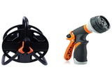 Garden Hose Spray Nozzle - Hose Nozzle with Storage Cart for Outdoor Use V1263-JX-4532
