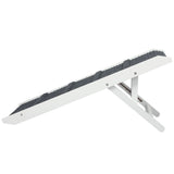 PaWz Adjustable Dog Ramp Height Stair White PT1142-WH_NZ