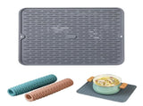 JWDX Placemat Clearance, Silicone Dish Mat 2025 New Kitchen Sink Silicone Draining Mat Fast V1189-LWWAL-20260325-01954