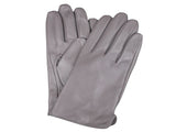 Dents Womens Classic Leather Gloves Winter Warm Soft Smooth Grain - Pearl Grey V563-DENTS-77-0003-PEARLGRY-L