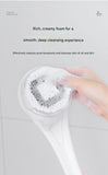 Green Electric 360&degRotating Shower Brush with Long Handle for Back Scrubbing - IPX7 Waterproof V888-ELOSUNG45098