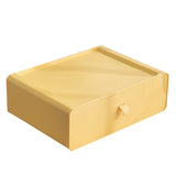 Underwear Storage Box Plastic 15 Grid Compartment Drawer Desktop Accessories for Socks Bras Yellow V1294-YM0703-3117230106711