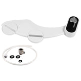 Dual Nozzle Single Cold Water Toilet Bidet Sprayer NonElectric Toilet Attachment for Bathroom V1294-YM0901-3112200040411