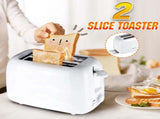 Toaster - Toaster - Toaster 2 Slices - Electric Toaster - Toasting Appliance - Appliance V1189-WXF-260203-00497
