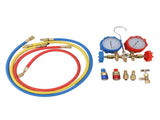 Air Conditioning Pressure Gauge R410 22 134A 3 Way AC Diagnostic Manifold Gauge Tube Set for Freon V1294-YM0706-3114230080411