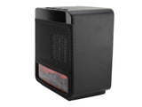 Space Heater 1000W PTC Ceramic Fast Heating Desktop Portable Electric Heater with 3D Realistic Flame V1294-YM0901-3113240295411
