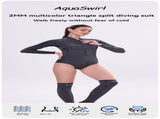 2MM jellyfish suit diving wet clothes jellyfish suit snorkeling swimsuit super elastic skin-friendly V1102-AQ-012-XL