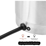 750Ml Portable Stainless Steel Electric Travel Kettle, 12V Car Cigarette Lighter, Electric Travel V1188-MS-227-0318