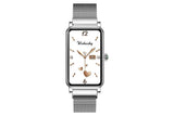 Smart Watch Women Fitness Tracker Sport Bracelet for Android iOS Phones-Silver V1263-JX-7697-2