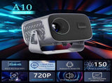 A10 Portable 4K Projector - Smart Video Projector for Home opera V1263-JX-4552