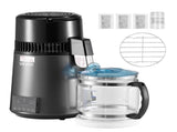 Water Distiller, 4L 1.1 Gallon Pure Water Purifier Filter For Home Table Countertop, 1750W Distilled V952-ICKZBXGZLSJZ93AL2001V3
