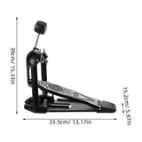 Ergonomic Lightweight Bass Drum Pedal Beater for Accurate Rhythm on Drum Sets V1366-AZ2-W-18211