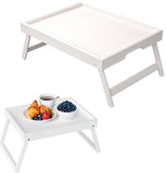 Folding table - Multifunctional folding table for home - Folding bamboo bedside table - Can be used V1188-ZXY-131-948