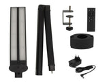 24W Double Head Gooseneck Desk Lamp Eye Protection Detachable Black LED Desk Lights for Work Reading V1294-YM0901-3119230167911