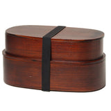 Japanese Bento Box, Lunch Boxes, Japanese Double Layer Natural Wooden Bento Boxes Lunch Box For V1370-AZ4-12119