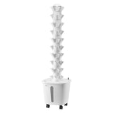 Hydroponic Growing System, 50 Pods Vertical 10 Tiers Hydroponic Tower, Rolling Hydronic Garden with V952-TSSPZZXTWSZDQYEM0V3