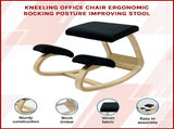 Kneeling Office Chair Ergonomic Rocking Posture Improving Stool V63-842441