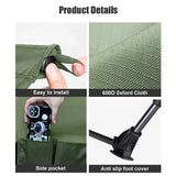 Portable Camping Cot Compact Folding Bed Green V728-LP1005008255703596