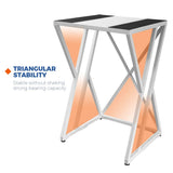 Dryer Stand Over Front Loading Washing Machine, 100kg Heavy Duty Steel Stacking Kit, 102x67x60cm XFYA-DS-WH