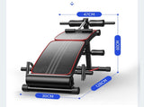 Foldable Weight Sit Up Bench Press Adjustable Home Gym Abdominal Exercise Fitness V610-GYM-SIT-83124