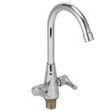 G1/2 Thread Copper Faucet Hot Cold Water Outlet 360 Degree Rotation for Kitchen Vegetables Basin V1294-YM0901-3118200156011