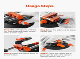 Seamless Seam Setter, 2 Packs, Granite Seam Setter with 6 in Vacuum Suction Cups & Tool Bag, Seam V952-SPDJJFGDQ180MFTSM001V0