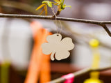 Ortofally 20pcs Four Leaf Ornaments Hanging Decor Unfinished Wooden Ornaments Wooden Shamrock V1189-LWWAL-20260327-03281