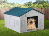 PaWz Dog Kennel Outdoor Indoor Pet Plastic XL Blue PT1081-XL-BL