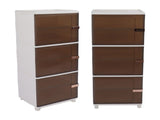 Collapsible Storage Bins Large Capacity Movable Dustproof Stackable Closet Organizer Bins with V1294-YM0901-3116230015813
