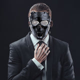 Skeleton CS Game Mask Biochemical Machinery Mask Halloween Masquerade Cosplay Skeleton Mask for V1294-YM0717-10069678