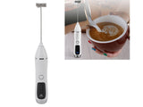 Handheld Electric Milk Frother, Wireless Portable Foam Maker for Coffee, Tea & Chocolate V1263-JX-2914