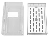 Refrigerator Storage Box Holder with Draining Plate Fruit Storage Container Preservation BoxS V1294-YM0523-3118220040112