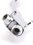 Single Foot Pedal Water Copper Bathroom Faucet for Basin Water Tap Floor Mount Single Pedal V1258-DP02-F-760