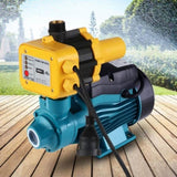 Giantz Peripheral Water Pump Garden Boiler Car Wash Electric Irrigation QB60 Yellow PUMP-QB60-IT-BU-YEL