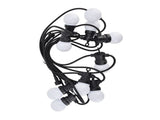 G50 Bulb String Light 5M 10LED White Globe Bulb Decorative Lamp for Outdoor Courtyard Garden Warm V1294-YM0901-3119210130712