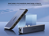 UGREEN Dual Type-C 5 in 1 to 3*USB3.0 USB-C FemalePD Converter V28-ACBUGN50775
