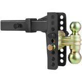 Adjustable Trailer Hitch, 152.4 mm Drop & 114.3 mm Rise Hitch Ball Mount with 50.8 mm Receiver, V952-SQTQJTCB2225DZS3SV0