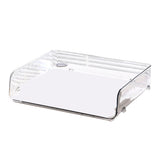A4 Paper Storage Box Stackable Plastic Large Opening Single Layer Desktop File Organizer for Office V1294-YM0626-3117220312811