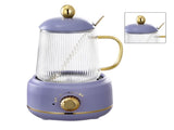 Portable Electric Kettle Stew Cup 450ML Health Cup Mini Slow Cooker Kettle Office Flower Teapot V1294-YM0521-3118230067812