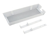 Under Desk Cable Management Tray Mesh Desk Cable Management Box with Clamp Mount Desk Cord Organizer V1294-YM0901-3117240337211