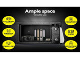 UL-TECH Security Safe Box 8.5L SAF-20EA-MTL-BK