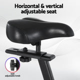 Everfit Air Bike Dual Action Exercise Bike Fitness Home Gym Cardio EB-H-AB-01-BK-AB